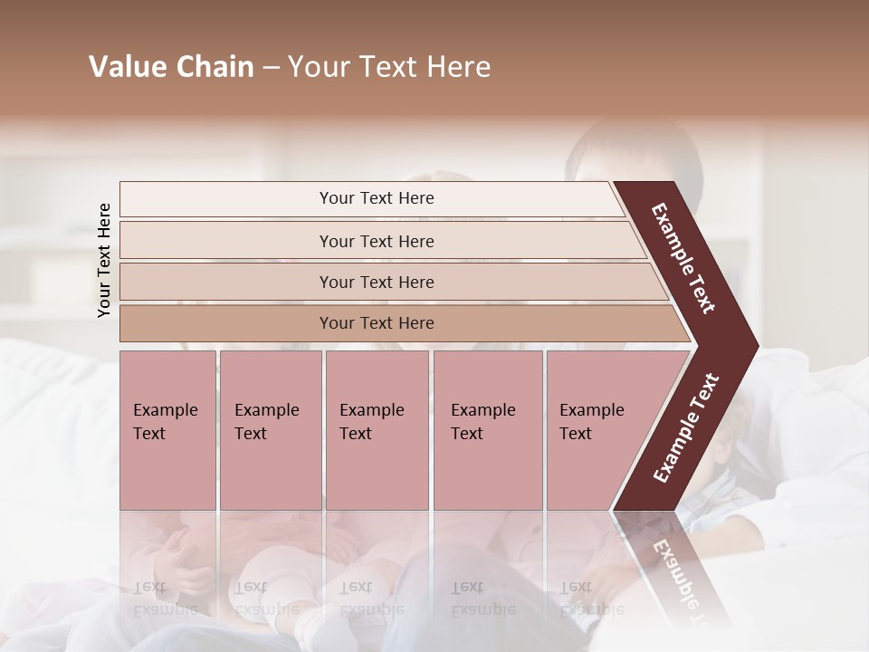 Boy White Female PowerPoint Template