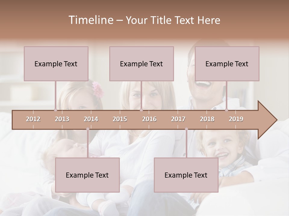 Boy White Female PowerPoint Template