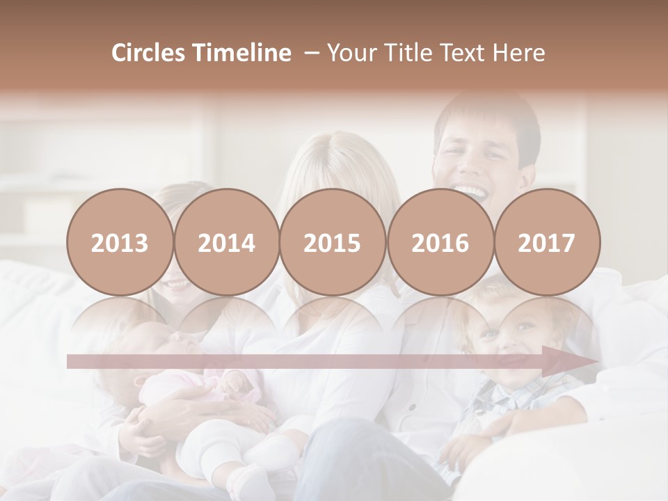 Boy White Female PowerPoint Template