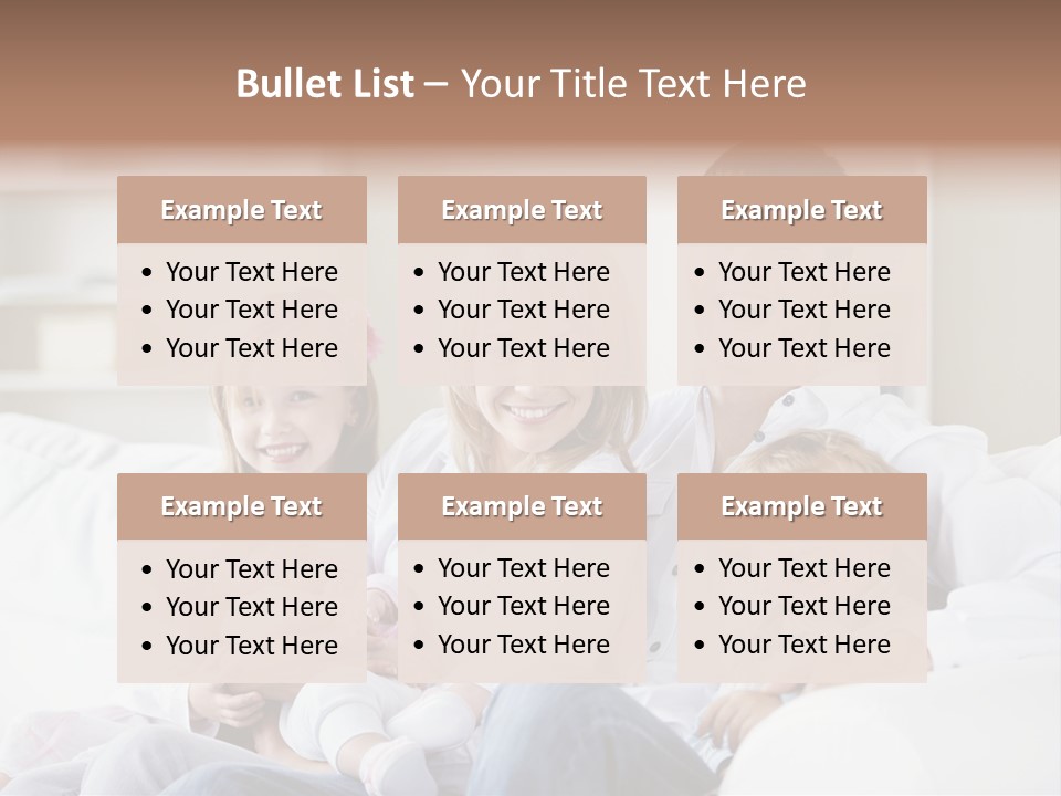 Boy White Female PowerPoint Template