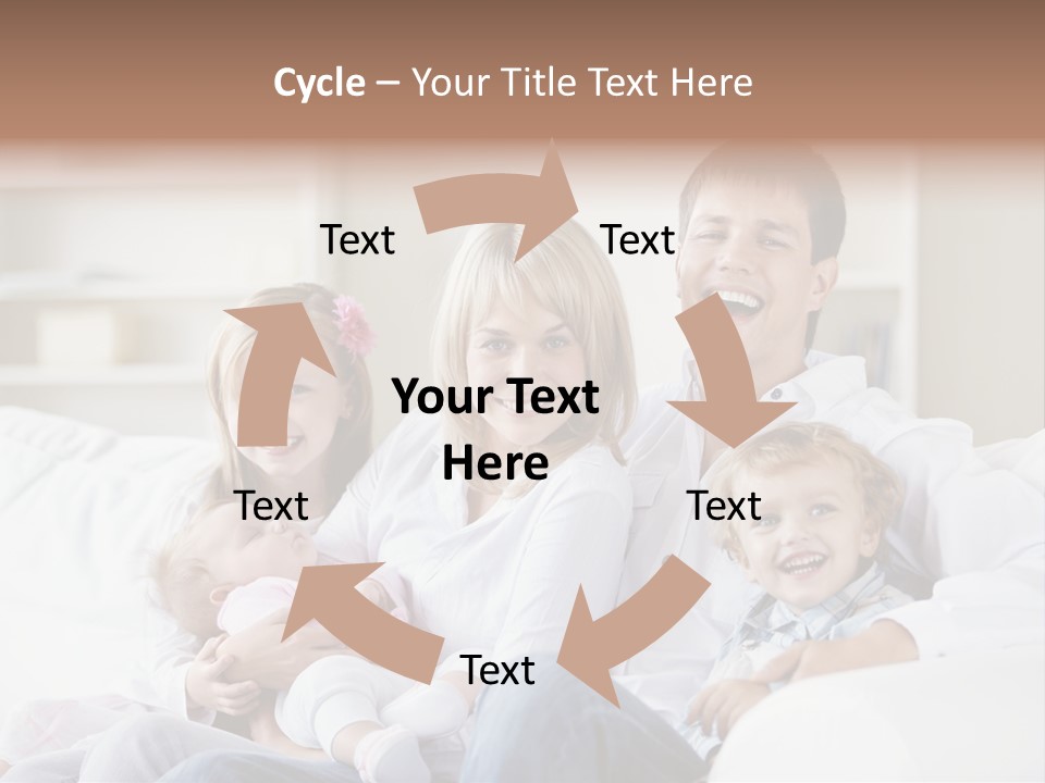 Boy White Female PowerPoint Template