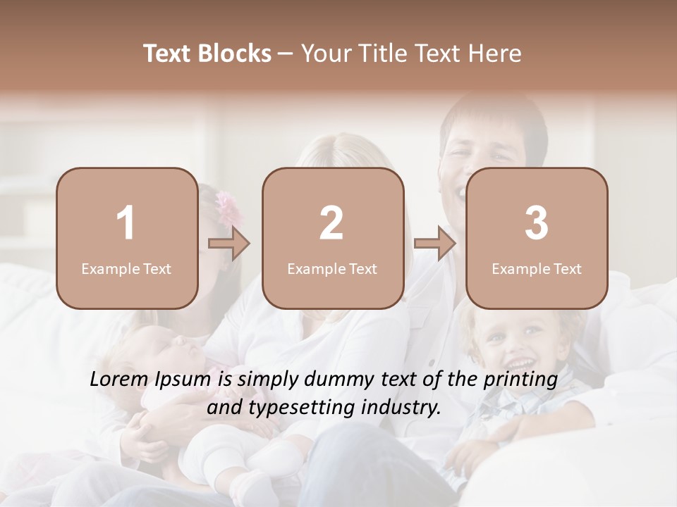 Boy White Female PowerPoint Template