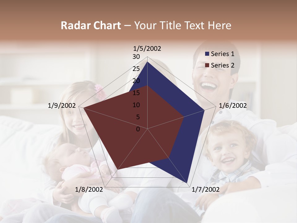 Boy White Female PowerPoint Template