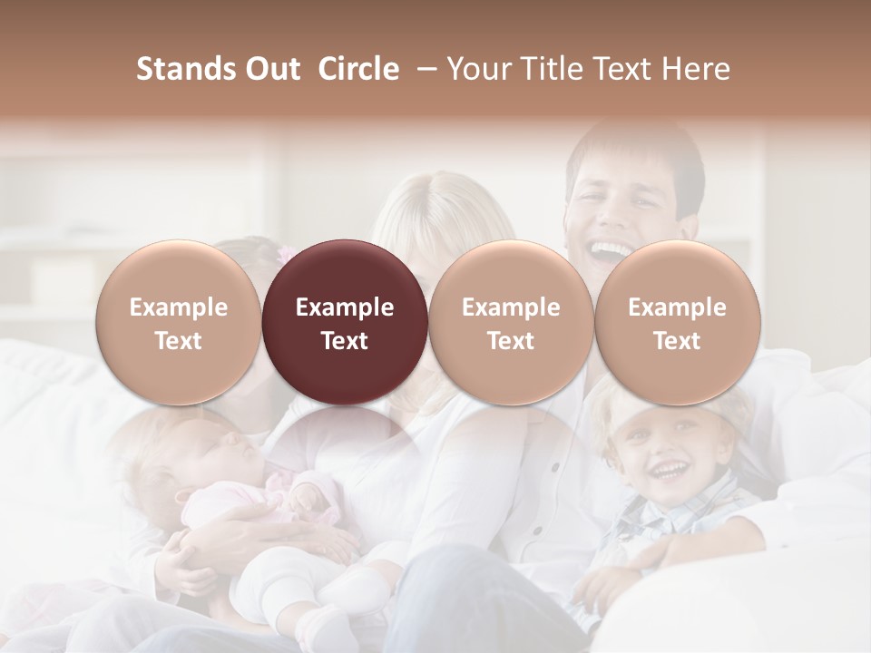 Boy White Female PowerPoint Template