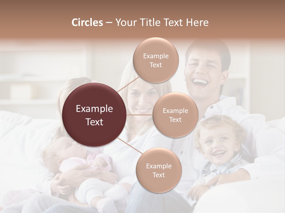 Boy White Female PowerPoint Template