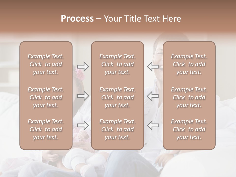 Boy White Female PowerPoint Template