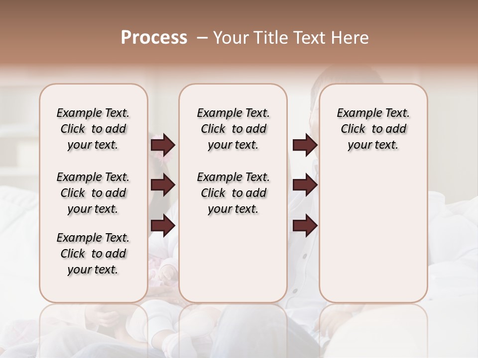 Boy White Female PowerPoint Template