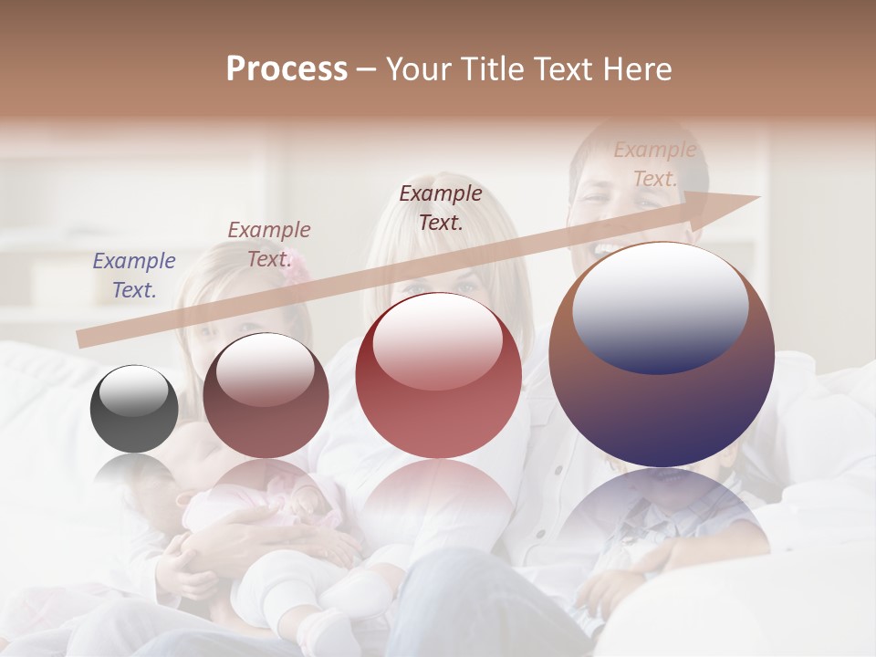 Boy White Female PowerPoint Template