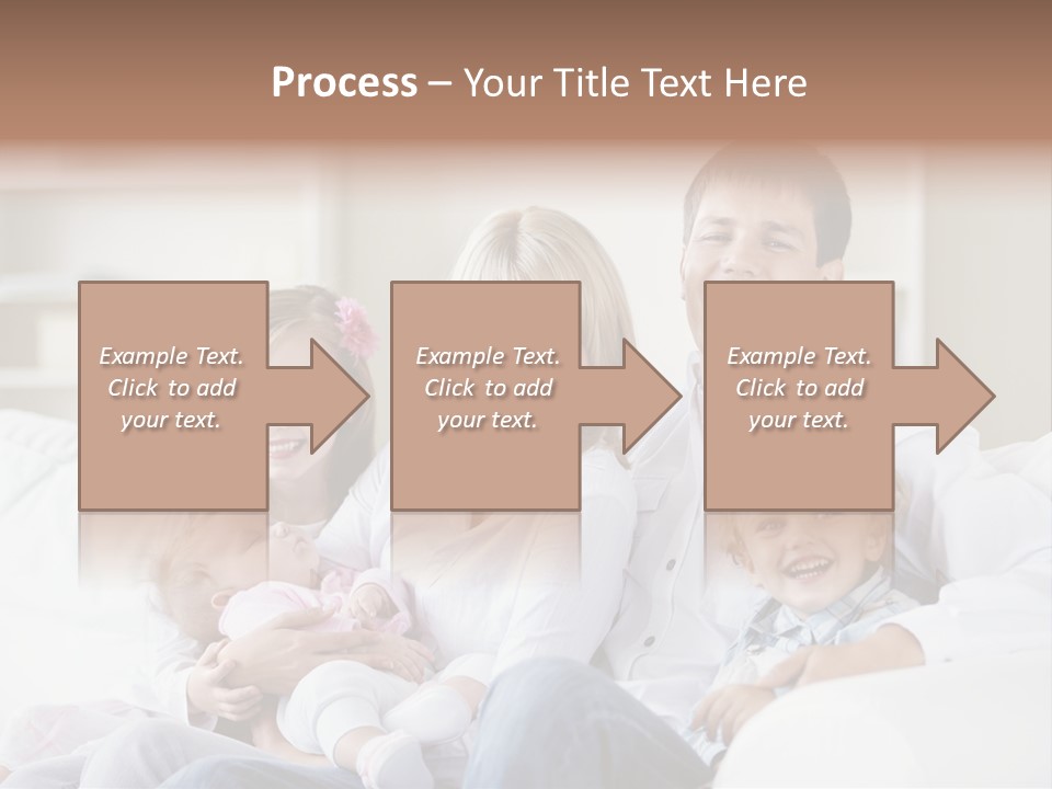 Boy White Female PowerPoint Template