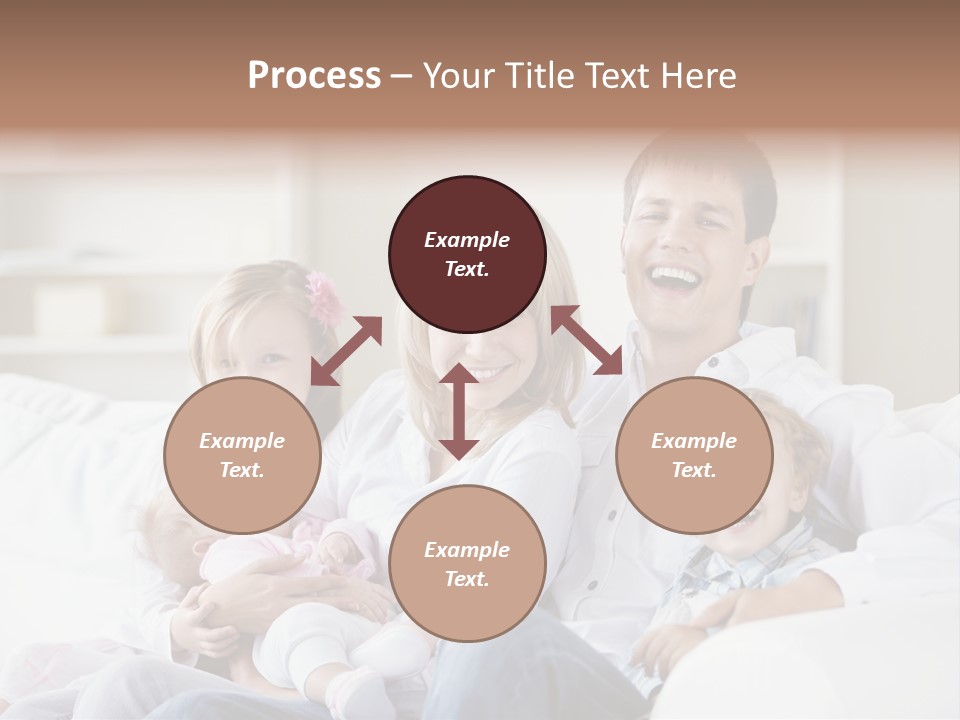 Boy White Female PowerPoint Template