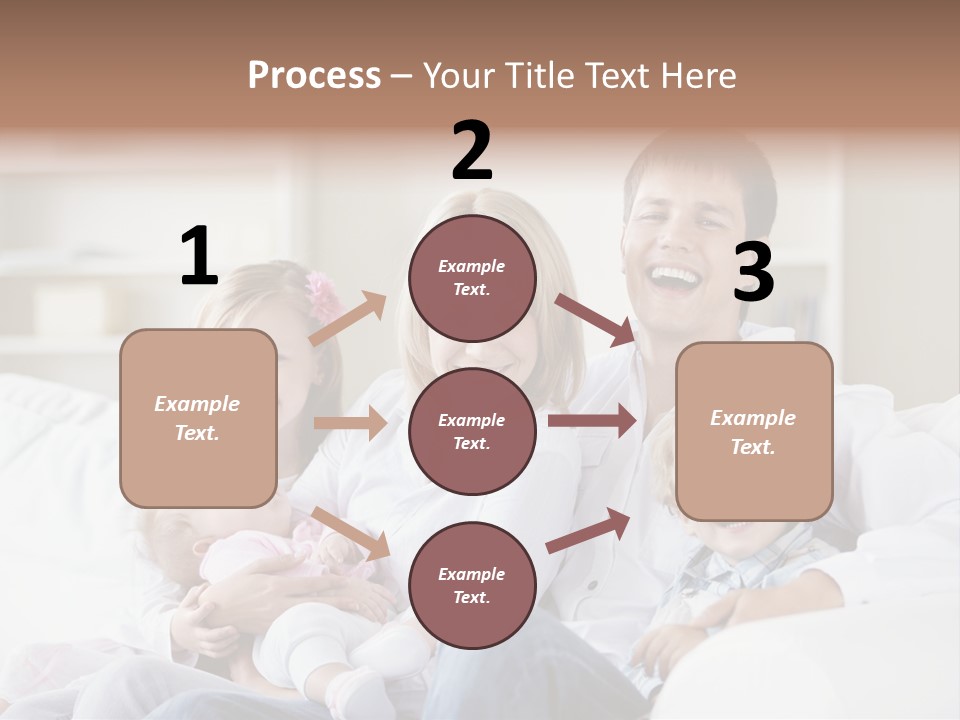 Boy White Female PowerPoint Template