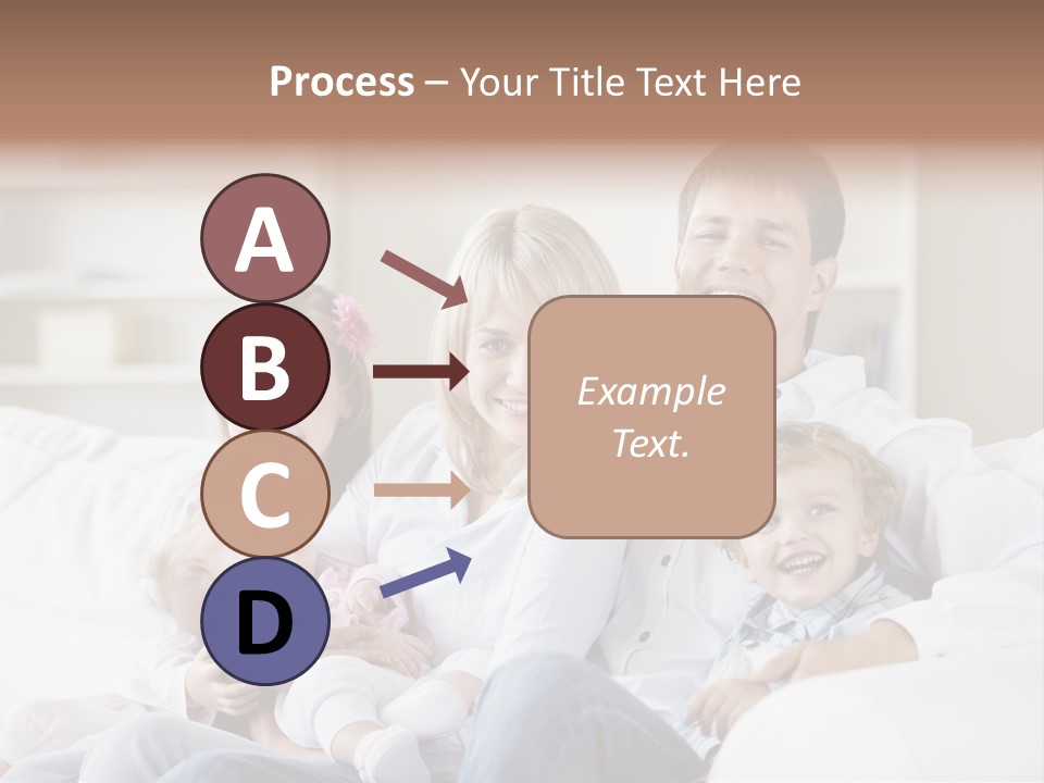 Boy White Female PowerPoint Template