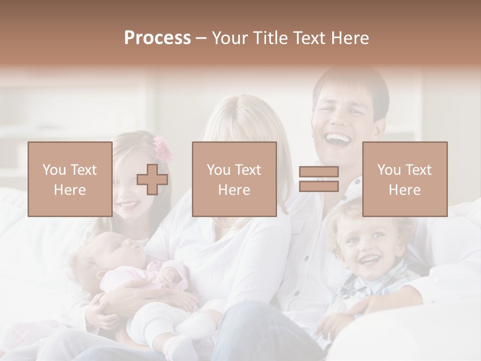 Boy White Female PowerPoint Template