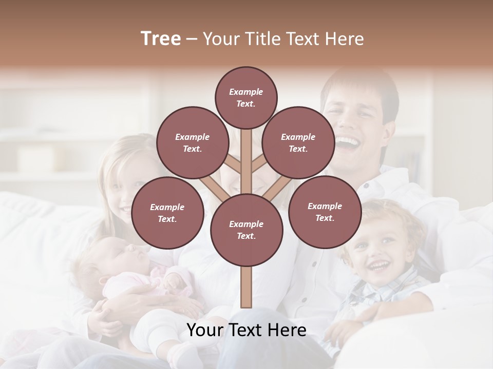 Boy White Female PowerPoint Template