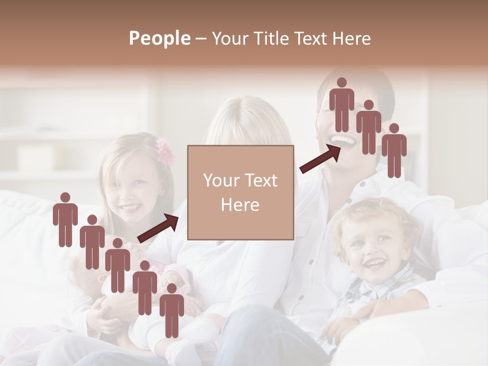 Boy White Female PowerPoint Template