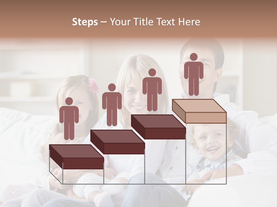 Boy White Female PowerPoint Template