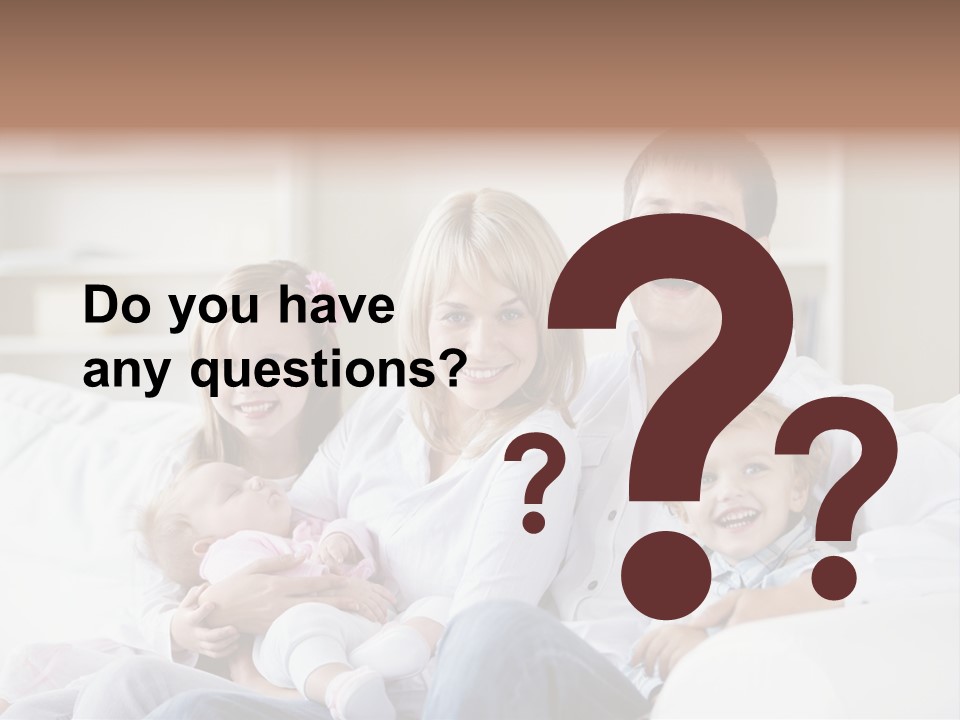 Boy White Female PowerPoint Template