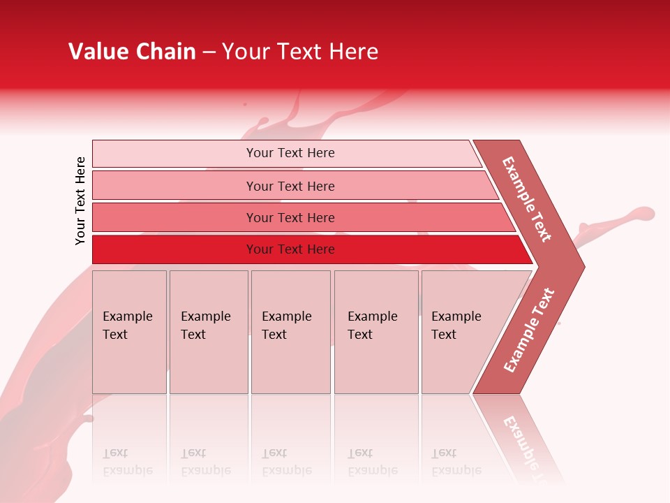 Motion White Background Liquid PowerPoint Template