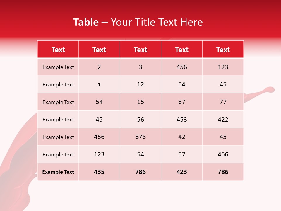 Motion White Background Liquid PowerPoint Template