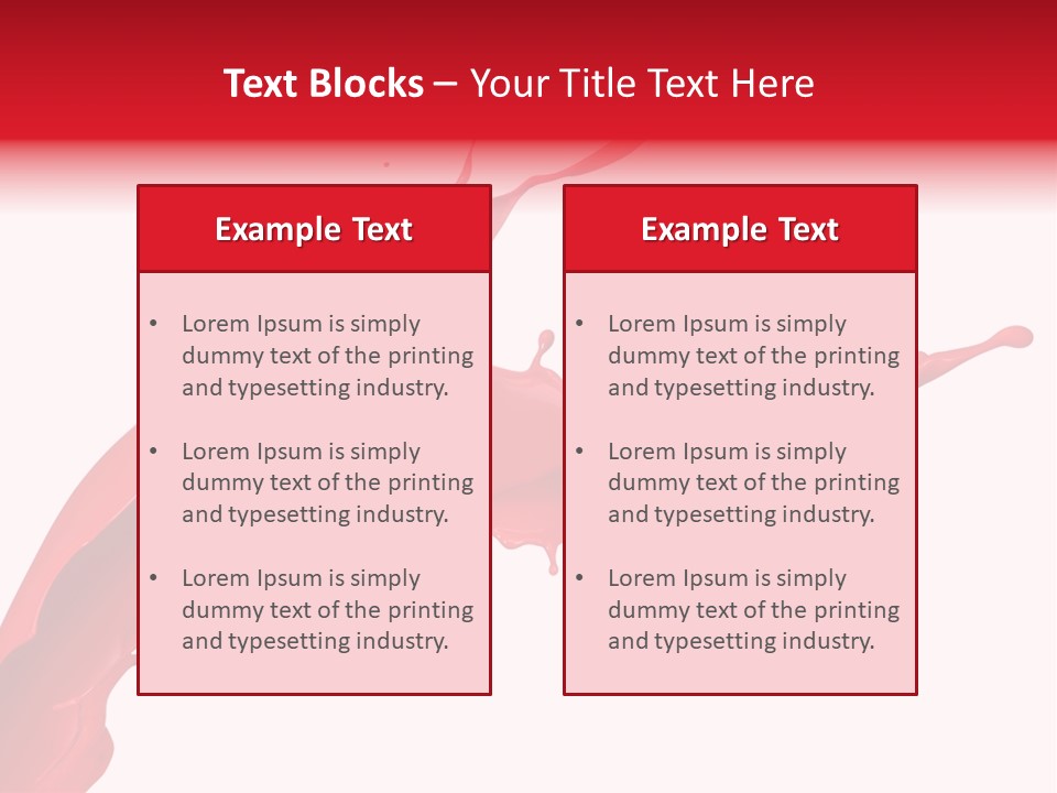 Motion White Background Liquid PowerPoint Template