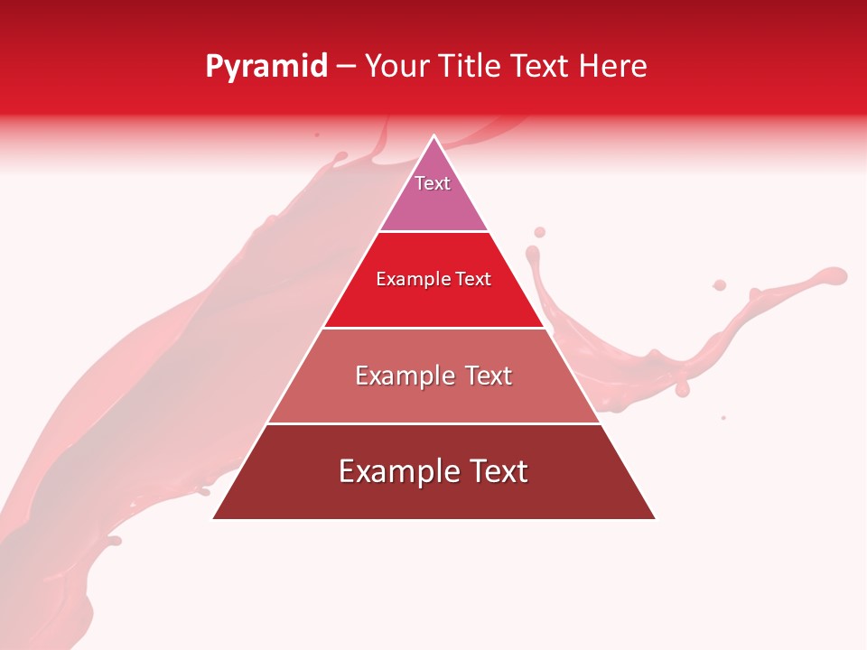 Motion White Background Liquid PowerPoint Template