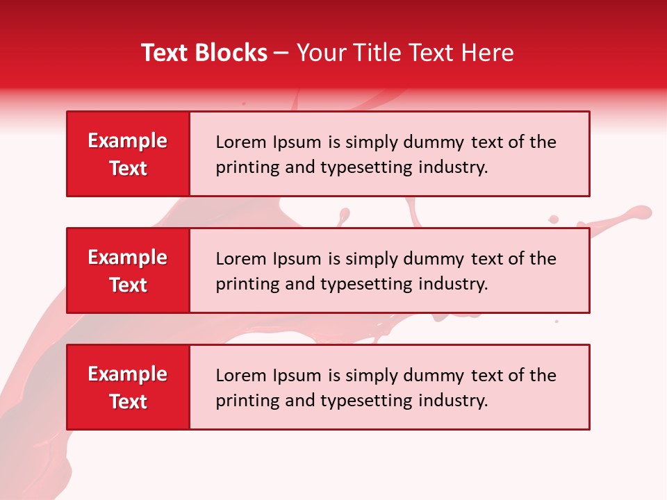 Motion White Background Liquid PowerPoint Template