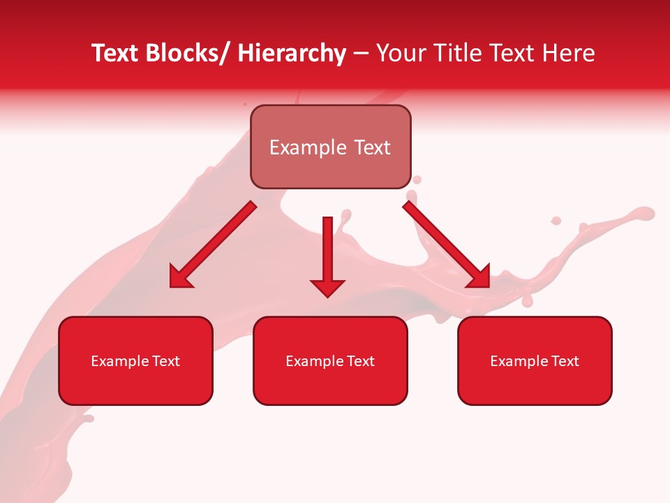 Motion White Background Liquid PowerPoint Template