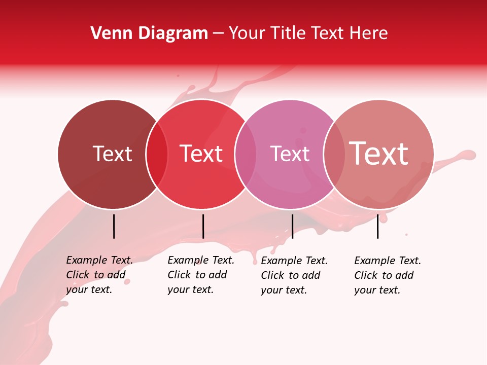 Motion White Background Liquid PowerPoint Template