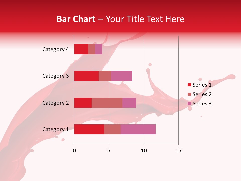 Motion White Background Liquid PowerPoint Template