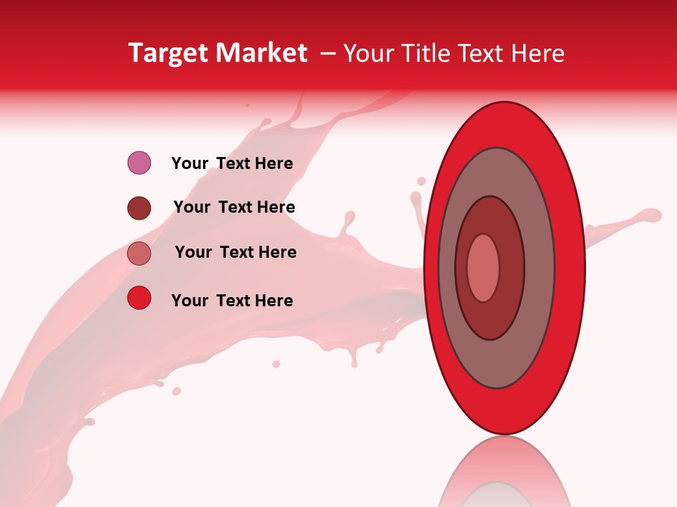 Motion White Background Liquid PowerPoint Template