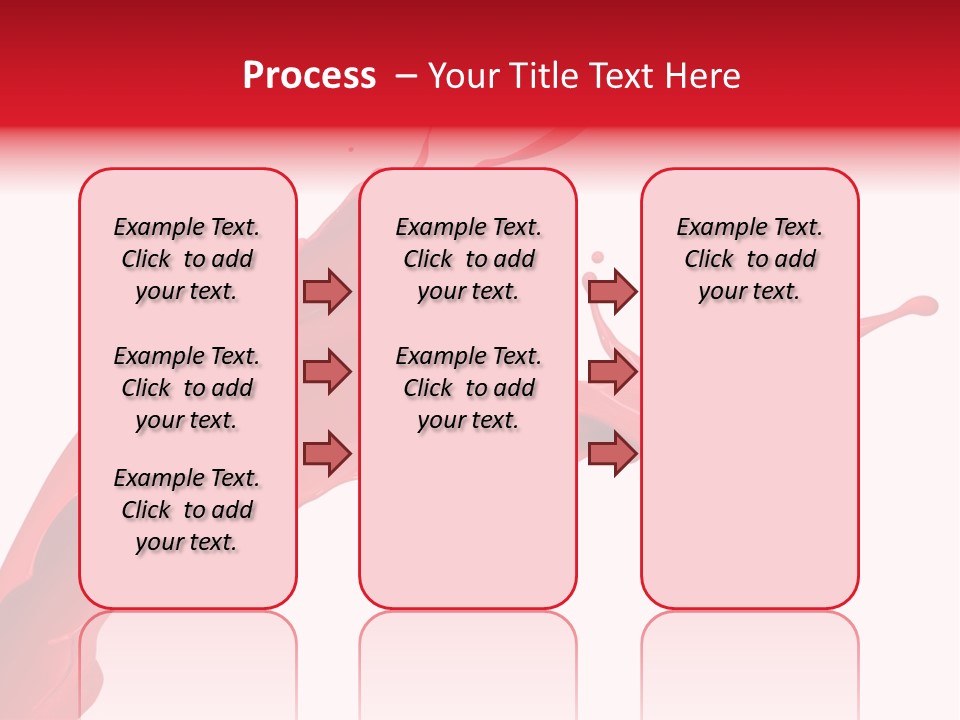 Motion White Background Liquid PowerPoint Template