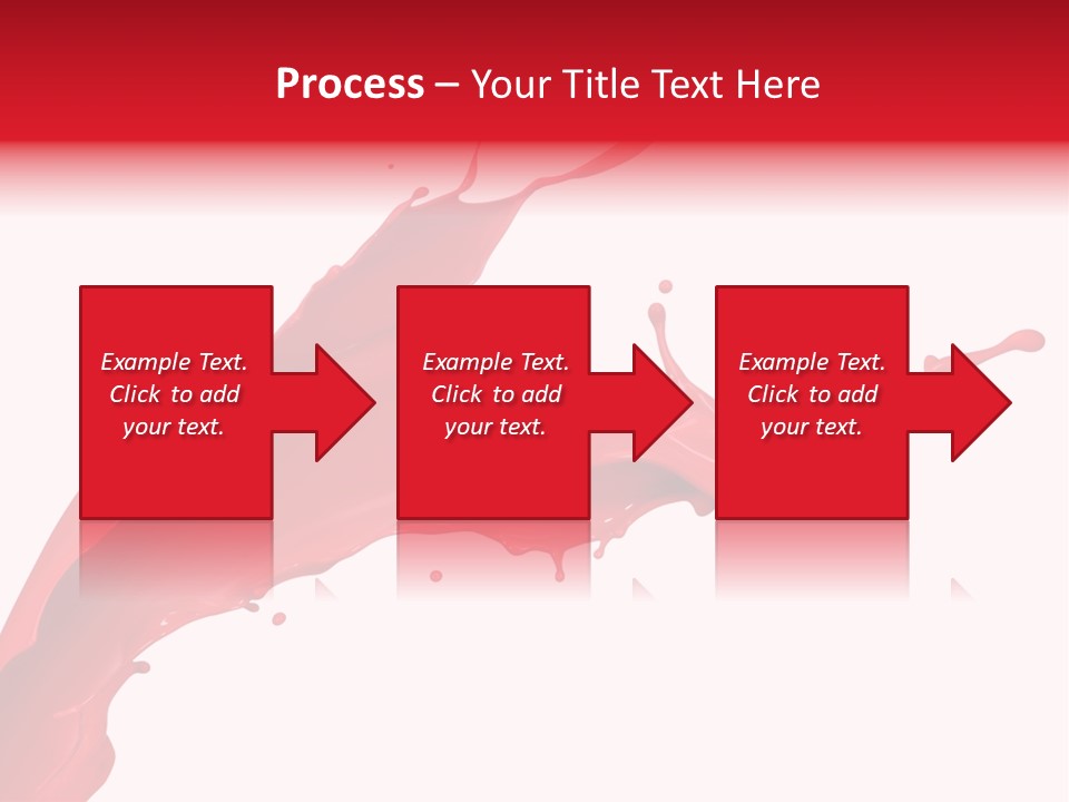 Motion White Background Liquid PowerPoint Template