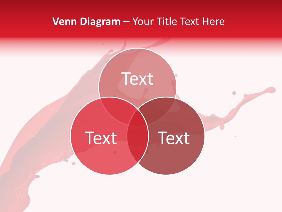 Motion White Background Liquid PowerPoint Template