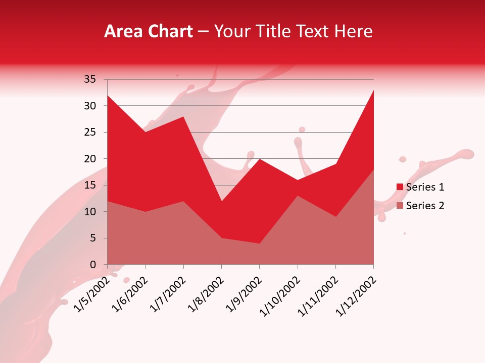Motion White Background Liquid PowerPoint Template