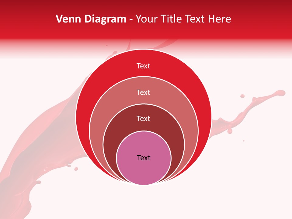 Motion White Background Liquid PowerPoint Template