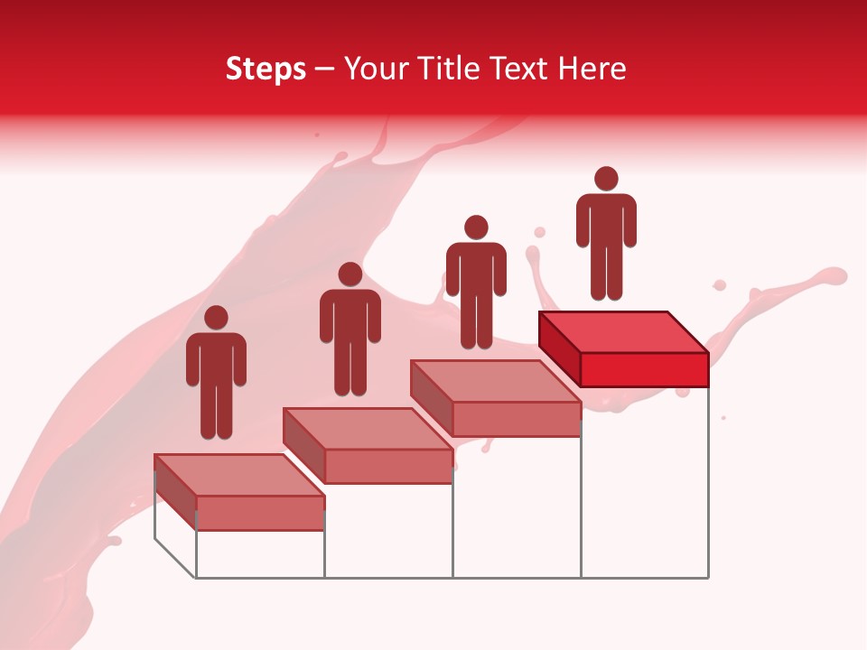 Motion White Background Liquid PowerPoint Template