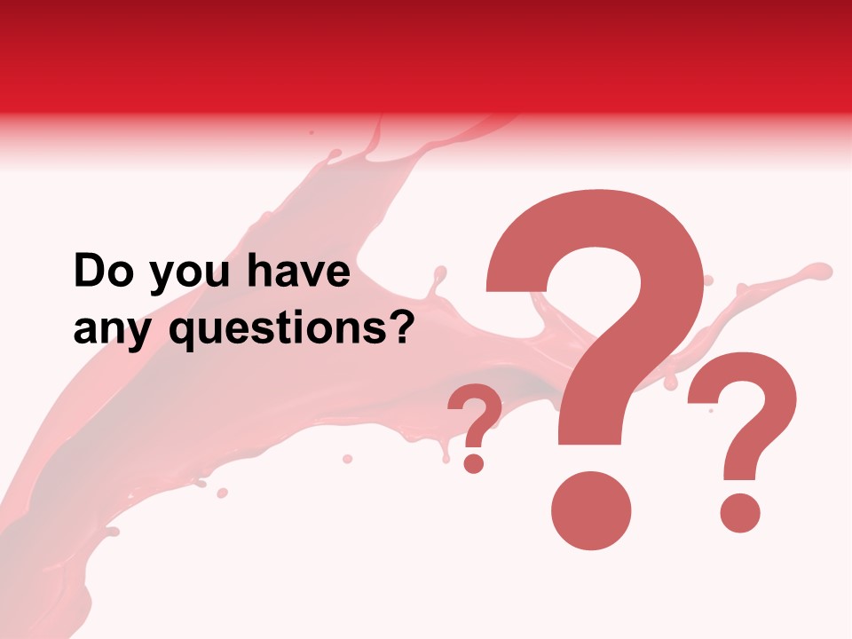 Motion White Background Liquid PowerPoint Template