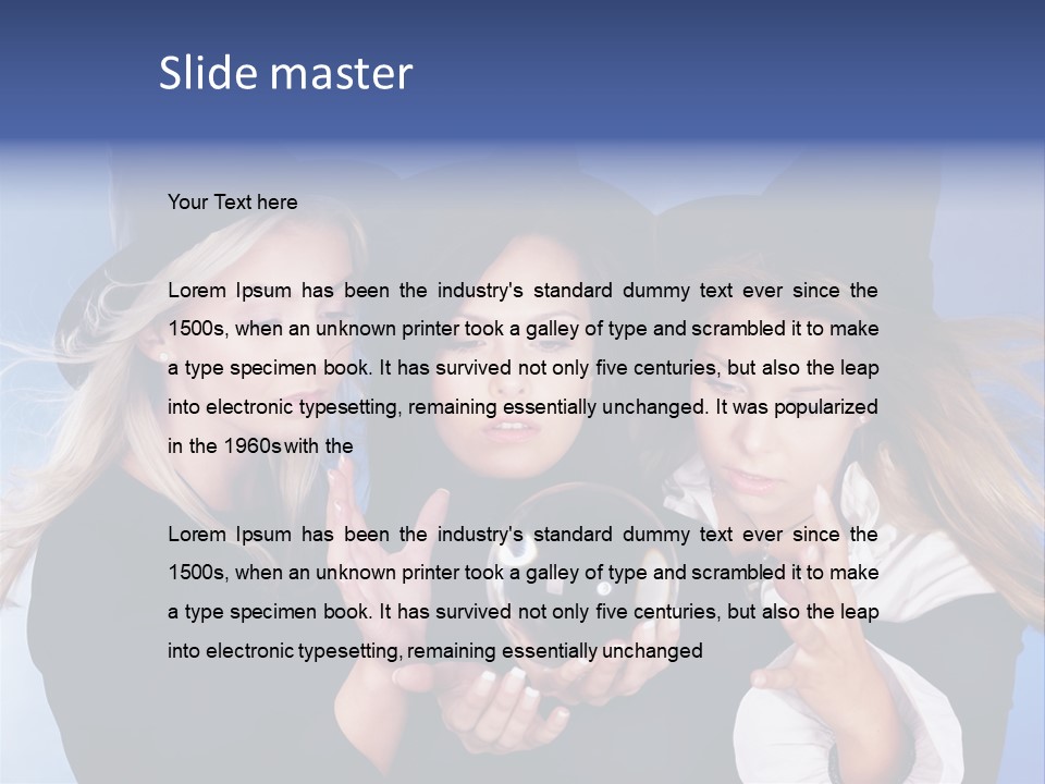 Magic Horoscope Fairy PowerPoint Template