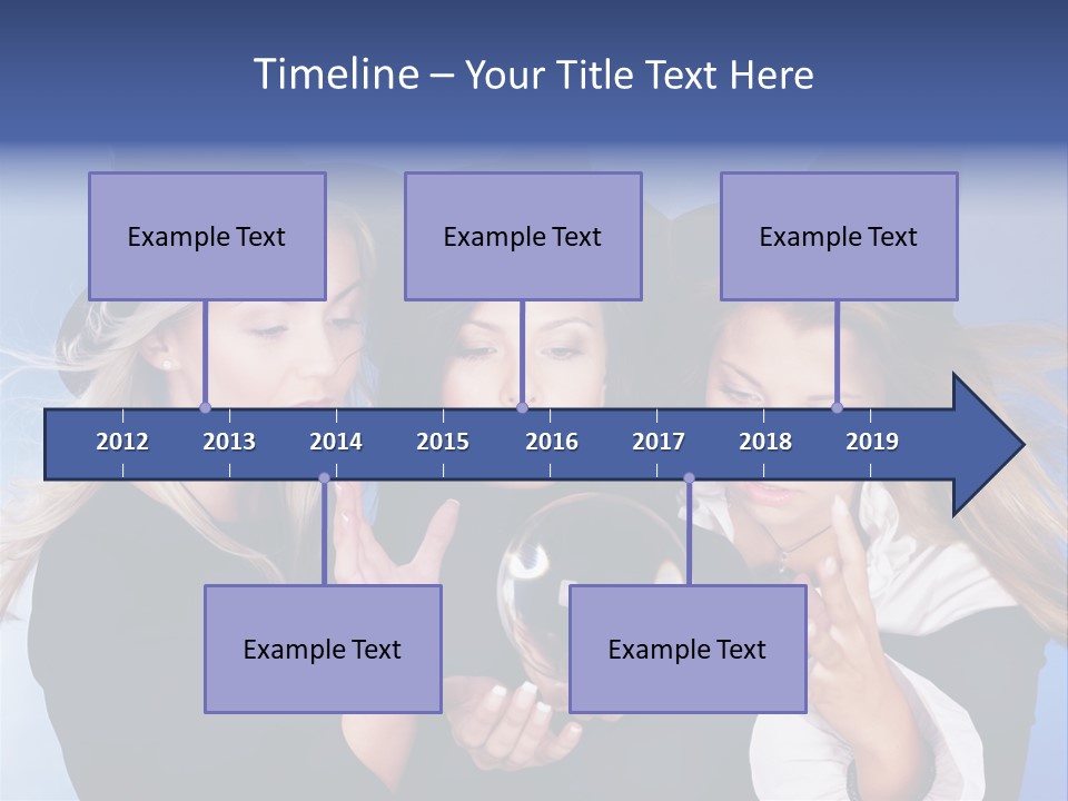 Magic Horoscope Fairy PowerPoint Template