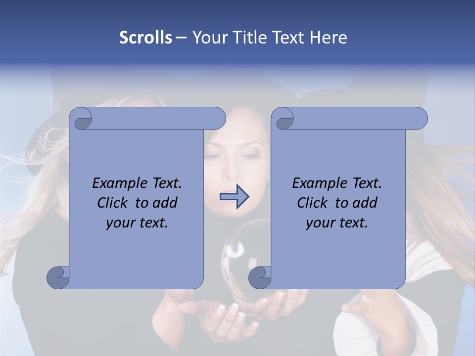 Magic Horoscope Fairy PowerPoint Template