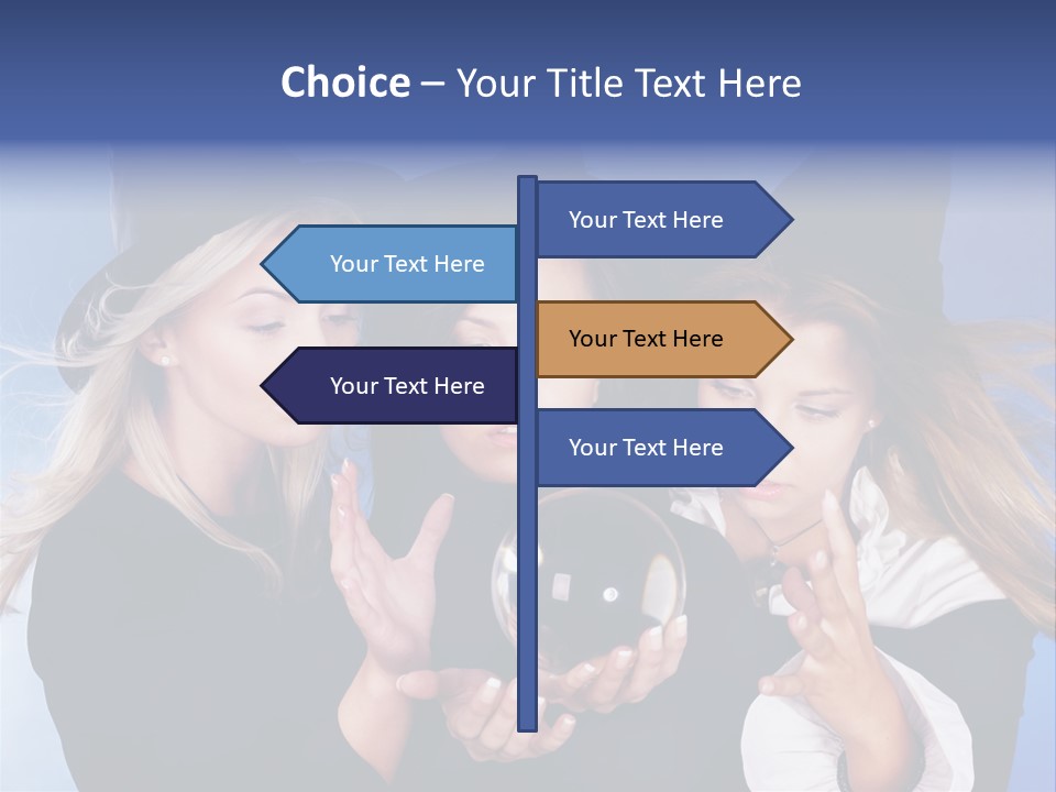 Magic Horoscope Fairy PowerPoint Template