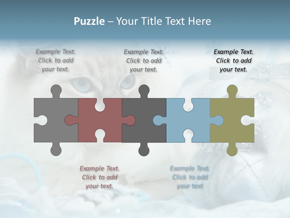 Winter Colour Presents PowerPoint Template