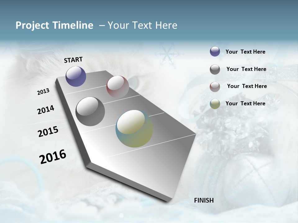 Winter Colour Presents PowerPoint Template