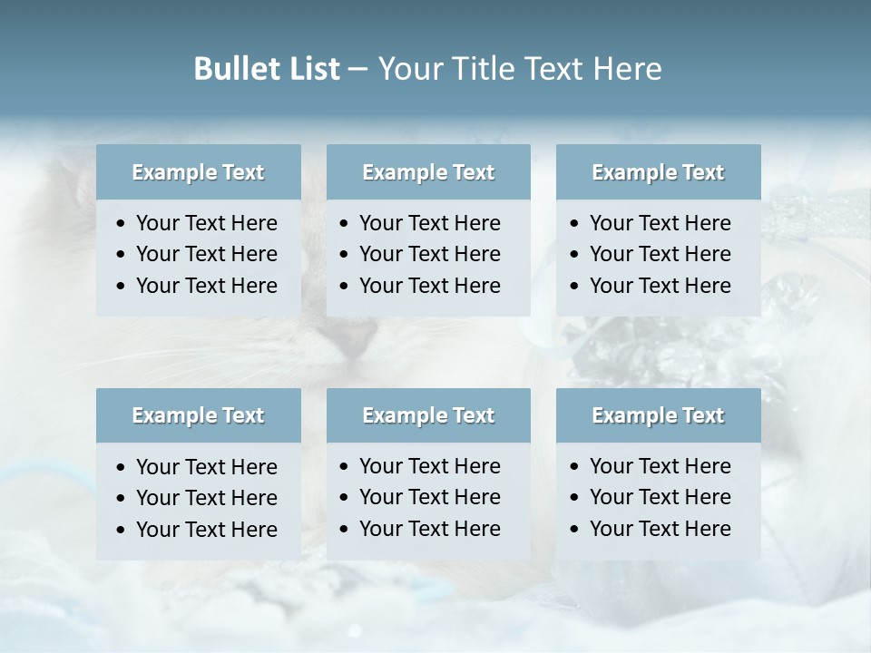 Winter Colour Presents PowerPoint Template
