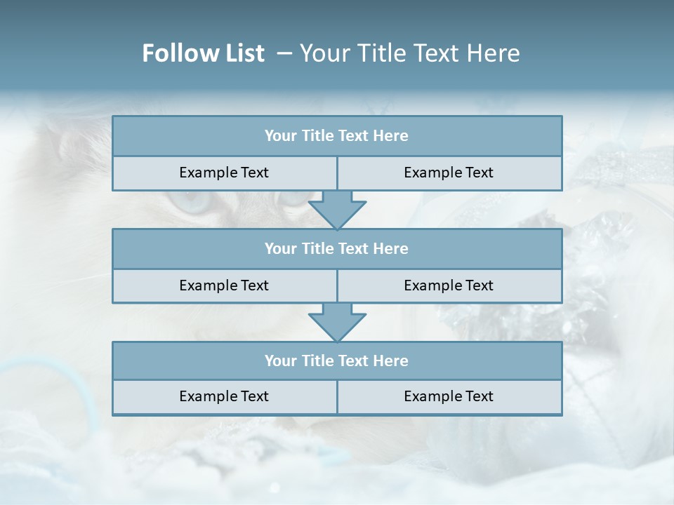 Winter Colour Presents PowerPoint Template