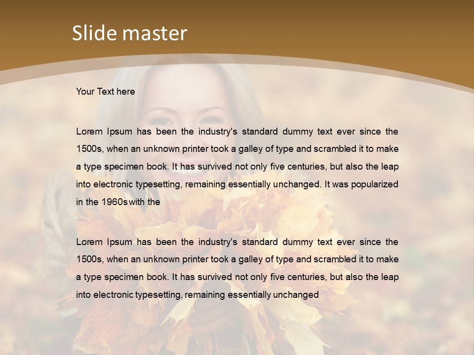 White Yellow Orange PowerPoint Template