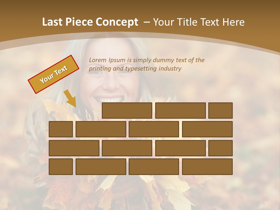 White Yellow Orange PowerPoint Template