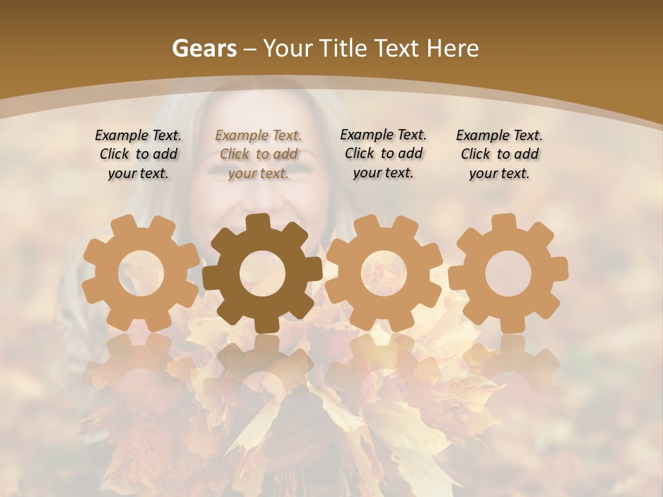 White Yellow Orange PowerPoint Template