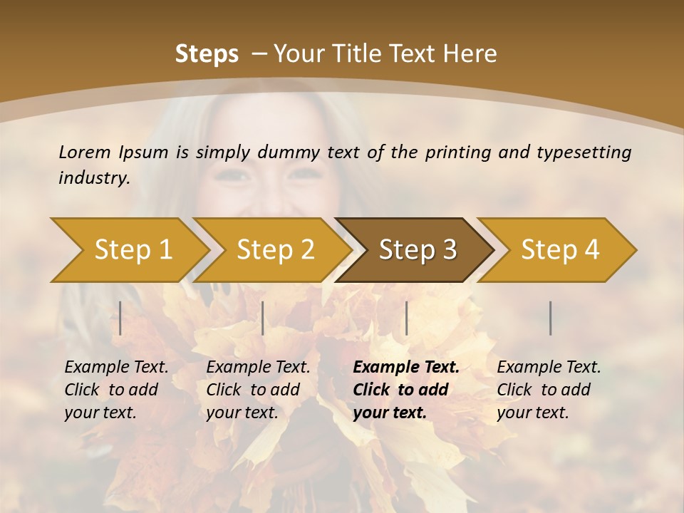 White Yellow Orange PowerPoint Template
