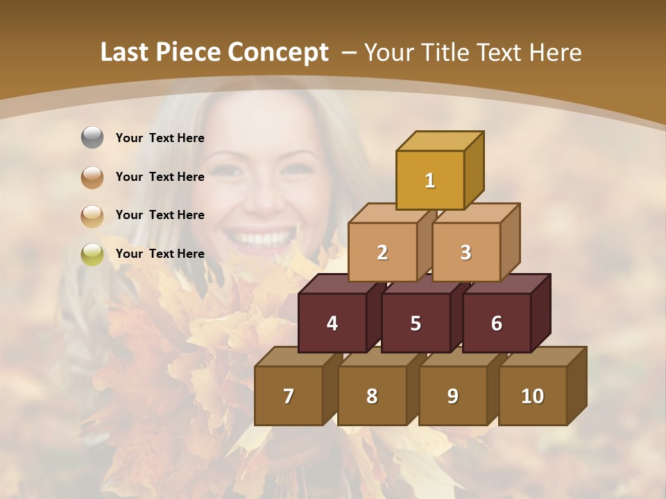 White Yellow Orange PowerPoint Template